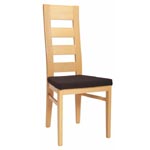 dřevěná židle FALCO buk marrone